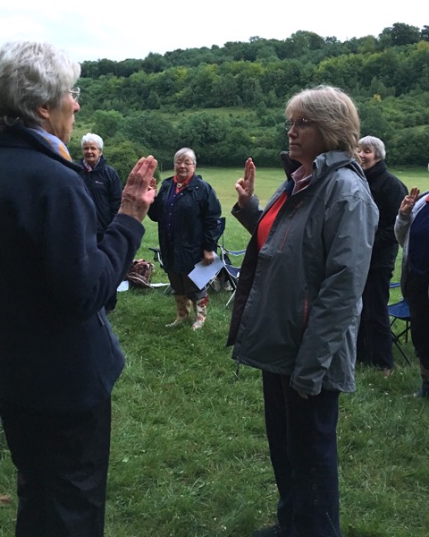 MadCamel1698's tweet photo. #GuideMonthChallenge #Day21 Making my Trefoil Guild Promise at @CudhamShaws https://t.co/ZLOQbFLqRM