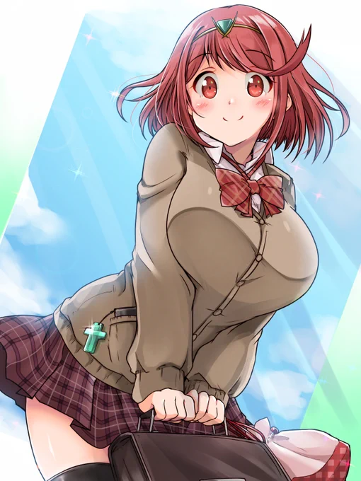 【イヤサキ高校2年A組 ホムラ】
お世話好きの幼馴染ポジ(多分)
#ゼノブレイド2 