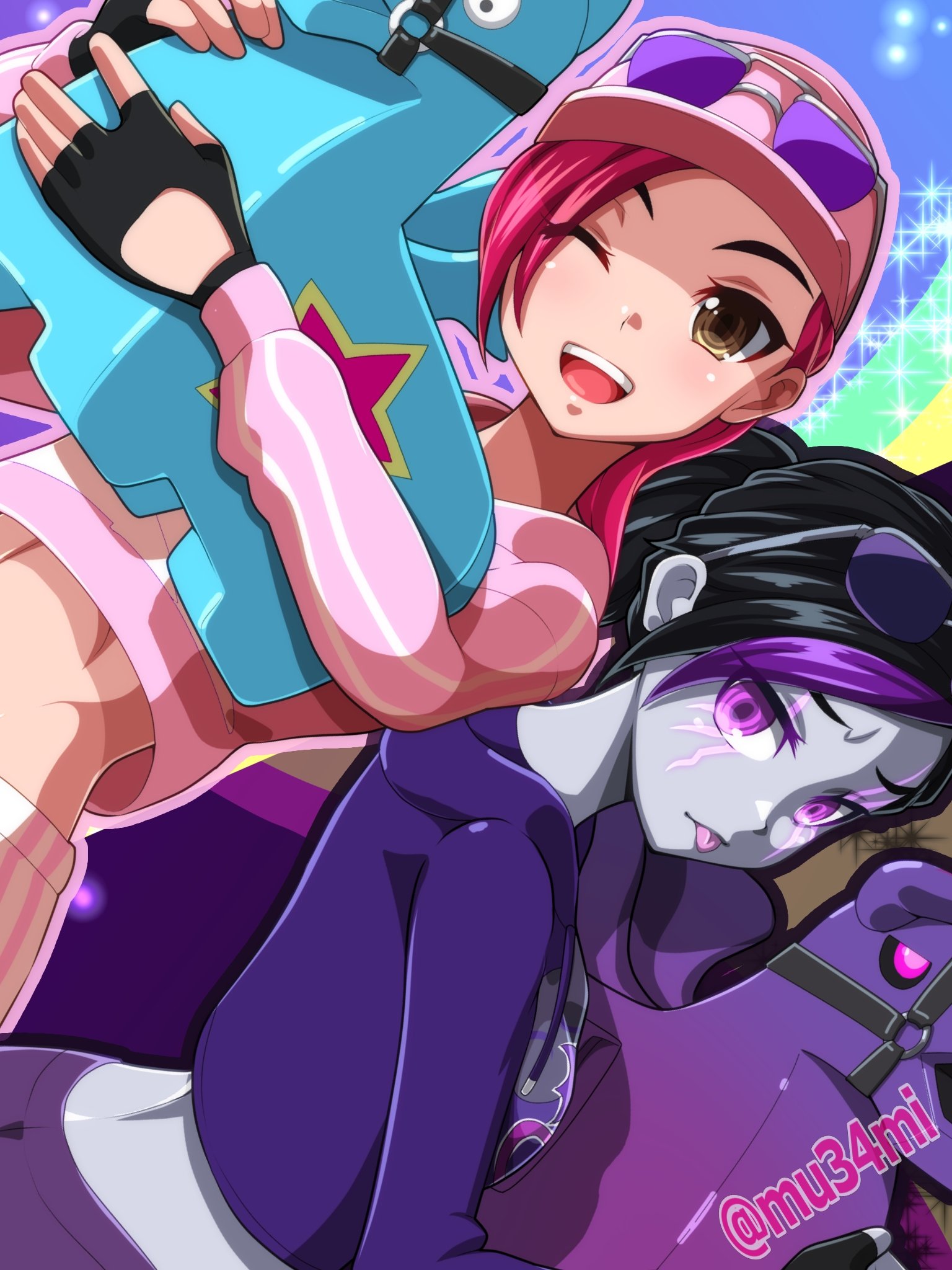 むーさん 光と闇が合わさって最強に見える イラストの無断転載 無断使用 無断加工はお止めくださいm M イラスト フォートナイト Fortnite Fortniteart フォートナイトイラスト Fortnitefanart T Co Nkzr6slfov Twitter