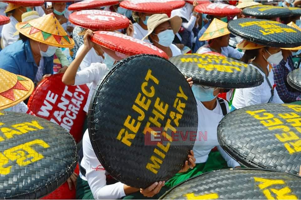 STOP TERRORISM

Dear World, 

We reject the Military dictatorship.

The Myanmar Military is terrorising
our rights and our nights.

We want Democracy ✅✅

Plz save Myanmar and take actions immediately ‼️

#WhatsHappeningInMyanmar
#Feb21Coup