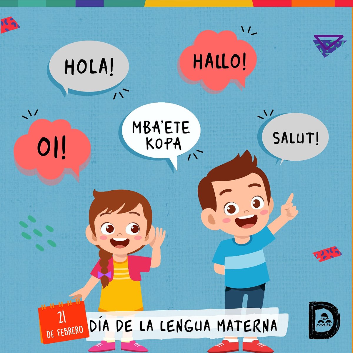 defnnamnes's tweet photo. Cada 21 de febrero se conmemora el día Internacional de la Lengua Materna con el objetivo de recuperar y preservar su uso como parte del patrimonio cultural.

#Diadelalenguamaterna https://t.co/MuucMwu4Jk