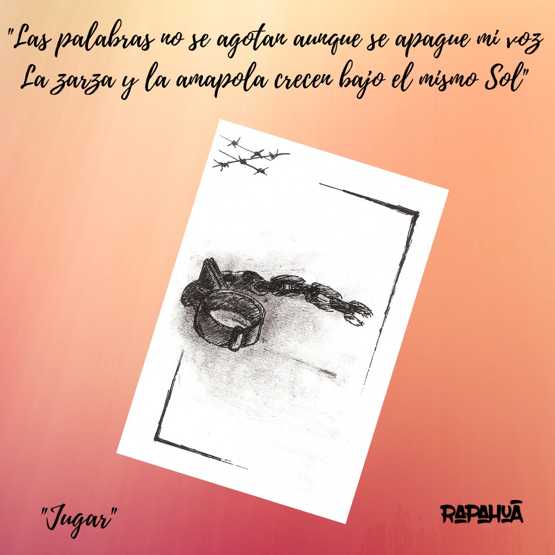 "Las palabras no se agotan aunque se apague mi voz" (Jugar)
youtube.com/watch?v=x0MChj…
#letras #canciones #videoclip #songwriter #rapahuá
