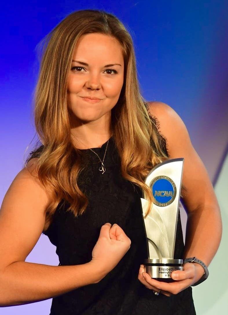 Lizzy Crist WashU, Goalkeeper 2013-2016 2017 NCAA Woman of the Year