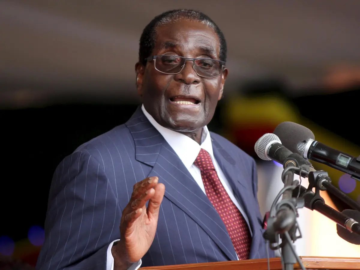 SkinnerLiber8ed's tweet photo. ✊🏿✊🏿✊🏿Happy Birthday to one of the most successful Black freedom fighters of the last 100yrs. Freedom ain't Free. white supremacist ideology must be destroyed. #RIP #NotTodayColonizer #OrEver #RobertMugabe https://t.co/4vGFHec1tQ