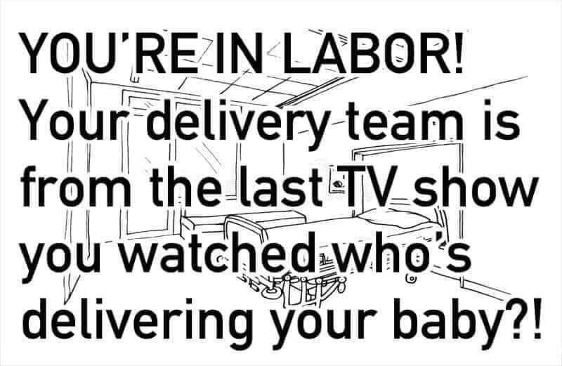 Joditrader3's tweet photo. Oh my, sorry @amybruni, and @AdamJBerry. I think @chipcoffey will be ok from remote viewing but we are in for a fun ride! 😂🍼👶🏻 Love watching “Kindred Spirits” on @discoveryplus. 🥰 https://t.co/t7cJM1pJQR