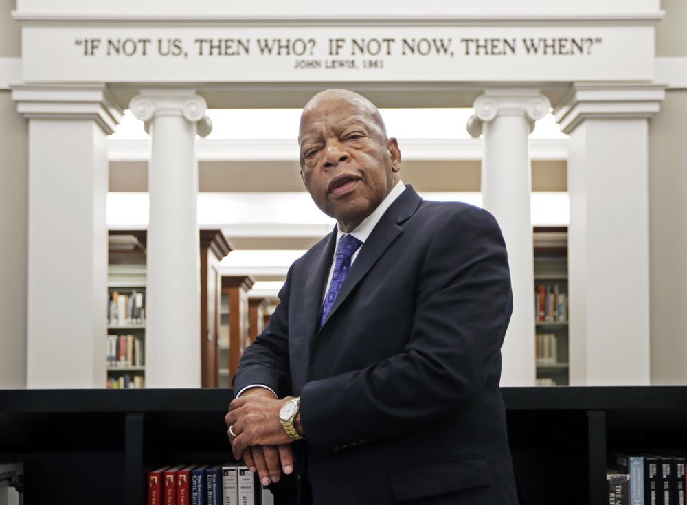 Happy birthday, John Lewis! We will be celebrating you in class tomorrow! 