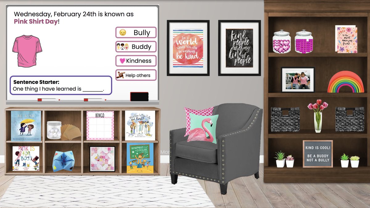 MrsMorrow07's tweet photo. 💗 Wednesday, February 24th #PinkShirtDay. This day is about celebrating diversity and how we need to work together to stop bullying. Here is our asynchronous virtual room for Pink Shirt Day 2021! 💖Make a copy: https://t.co/dGfWsE5G4S
  #stopbullying #edutwitter #bettertogether https://t.co/5OkipCURpU