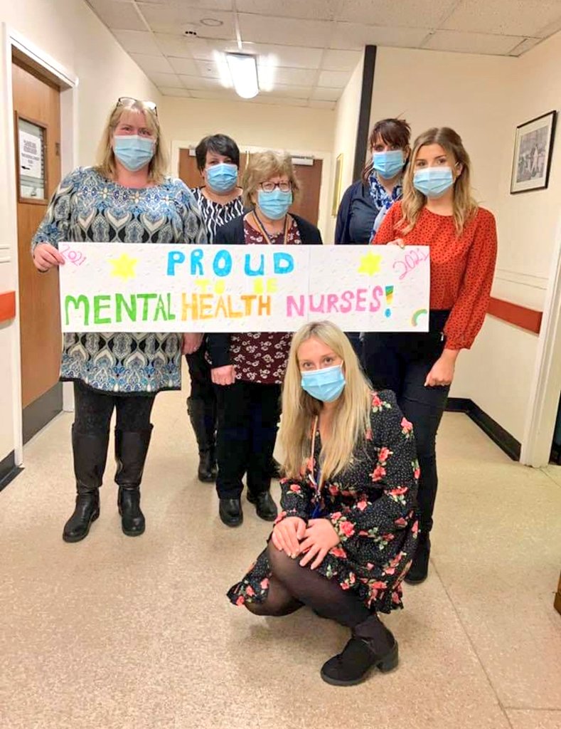 LowriTillman's tweet photo. Just over a year qualified as a mental health nurse and I've been very lucky to have worked with so many amazing people along the way. 3 weeks into my new job as a community MH nurse working alongside a great team 💞 #mentalhealthnursesday #mentalhealthnursesday2021 https://t.co/VeojJwG0VK