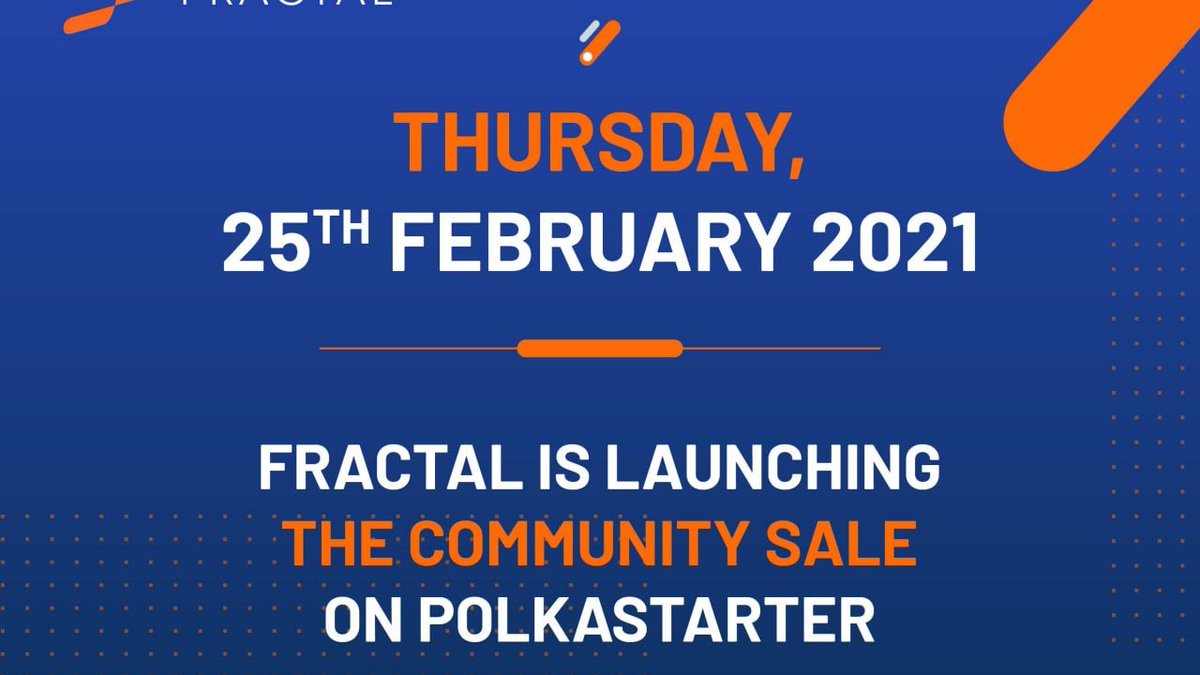 CriptoVilla's tweet image. It&apos;s gonna be held on next Thursday guys, on @polkastarter! 

$FCL #FractalProtocol

@esatoshiclub @fractalprtcl