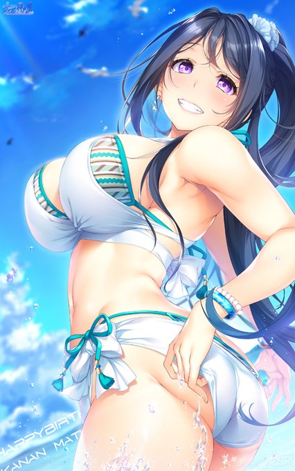 「white bikini」 illustration images(Oldest)