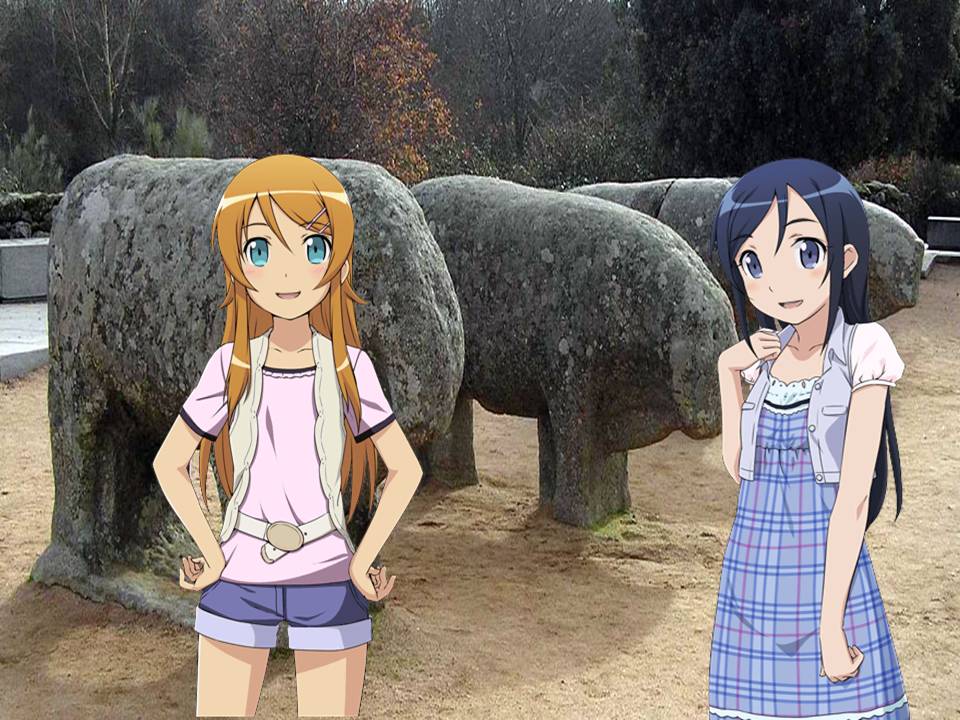 AdriRonoa's tweet photo. Kirino y Ayase de turismo por Guisando, Ávila #Espanacore https://t.co/ujKNRECyJb