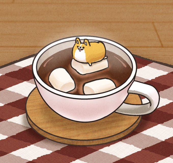 「コーヒー 食べ物」のTwitter画像/イラスト(人気順)