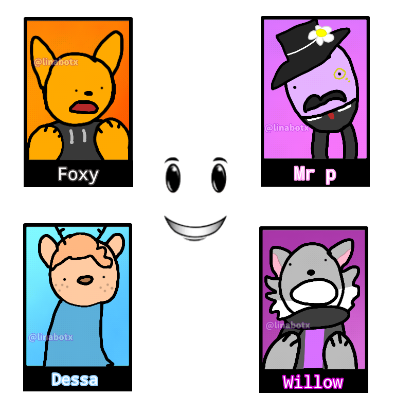 XceaLinabot's tweet image. finally done with this fan art hope you all like it qwq 
time taking: 2 hours
anyways

rt and likes are appreciated! ❤

tags:
#robloxpiggy #robloxpiggyWillow #robloxpiggyFoxy #robloxpiggyDessa #robloxpiggyMrp #Mrpfanart #Willowfanart #Foxyfanart #Dessafanart