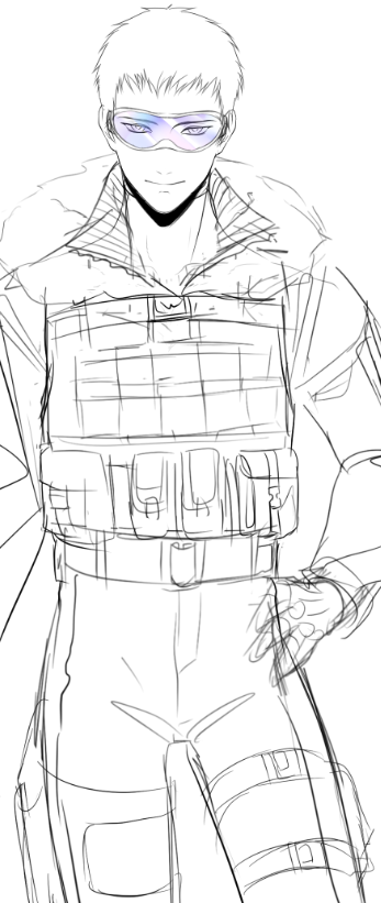 흑흑 사실 화이트아웃 3부에 추가되는 NPC 그리다가 작업이 안되어서 던져뒀어요... 아직 시나리오도 다 못써서... 의료팀 지휘관도 그려야하는데...