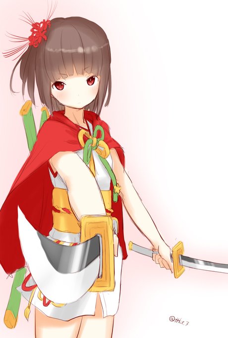 #式姫お絵かき60分一本勝負
#髭切 