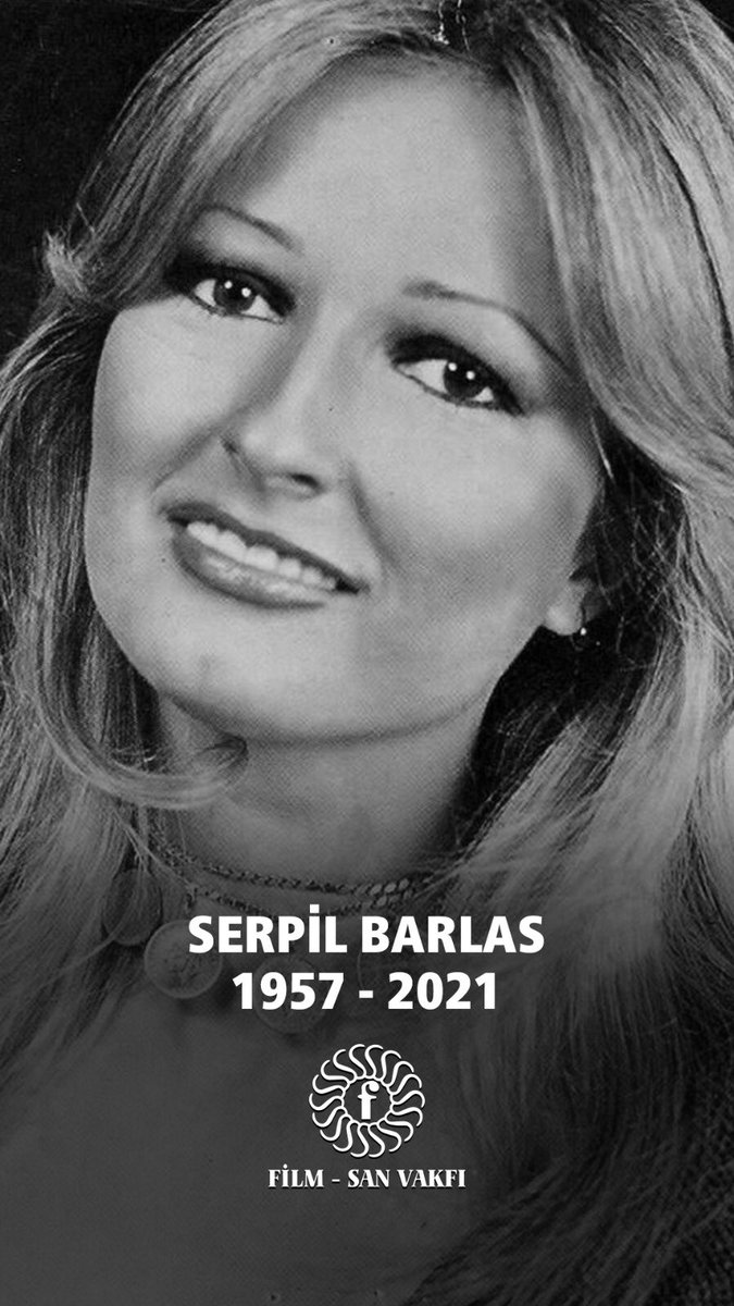 Ses Sanatçıısı Serpil Barlas’ın vefatını üzüntüyle öğrenmiş bulunmaktayız. Ailesine ve sevenlerine başsağlığı diliyoruz🙏🙏🙏