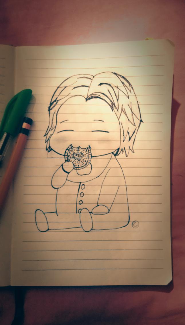 CornfieldMaster's tweet image. Baby Joel: nom nom nom 💛