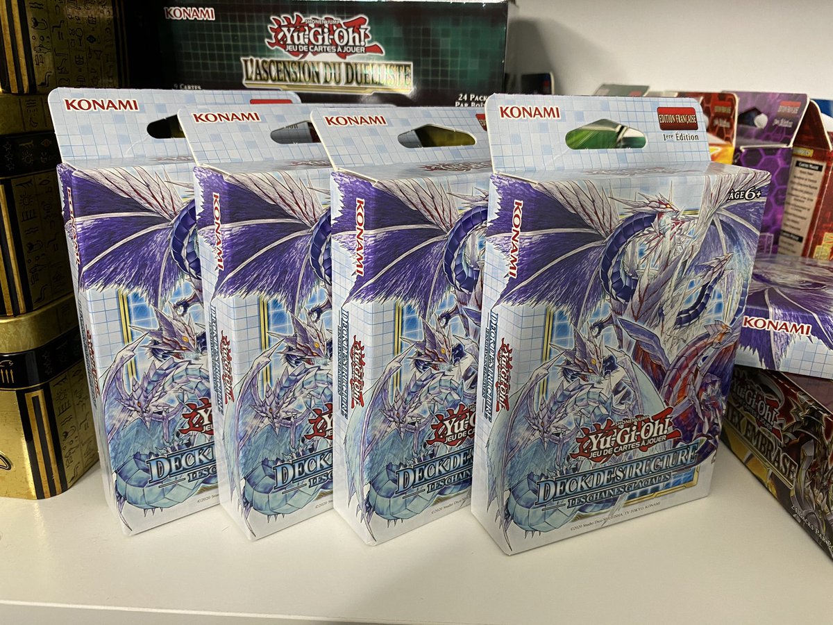 VohltOrigine's tweet photo. C’est l’heure du concours! 🤩

4 Decks de structure #YuGiOh! “Les chaînes glaciales”! 

Pour jouer : 
✔️RT &amp; Follow @VohltOrigine 

⚠️ 4 gagnants distincts possible !

TAS le 24/02, bonne chance et merci @KONAMIFR https://t.co/yBQCdHwYQa