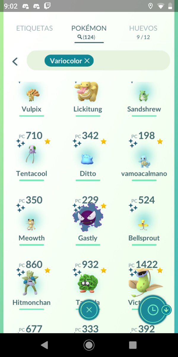 Zeresmi0's tweet photo. @NeludiaOficial A mí la verdad me gustó mucho eleji la versión verde esos son los Shinys que conseguí en total son 12 y no tenía ni uno d esos bueno solo gastly y squirtle más lickitung pero está bien ahora ya tengo 201 Shinys y mi objetivo este año es llegar a 500 Shinys :) https://t.co/ei3Vj96uXv