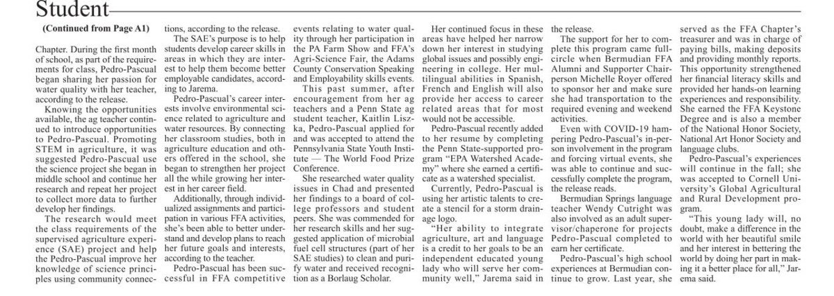 Bermudian Springs High School tweet media