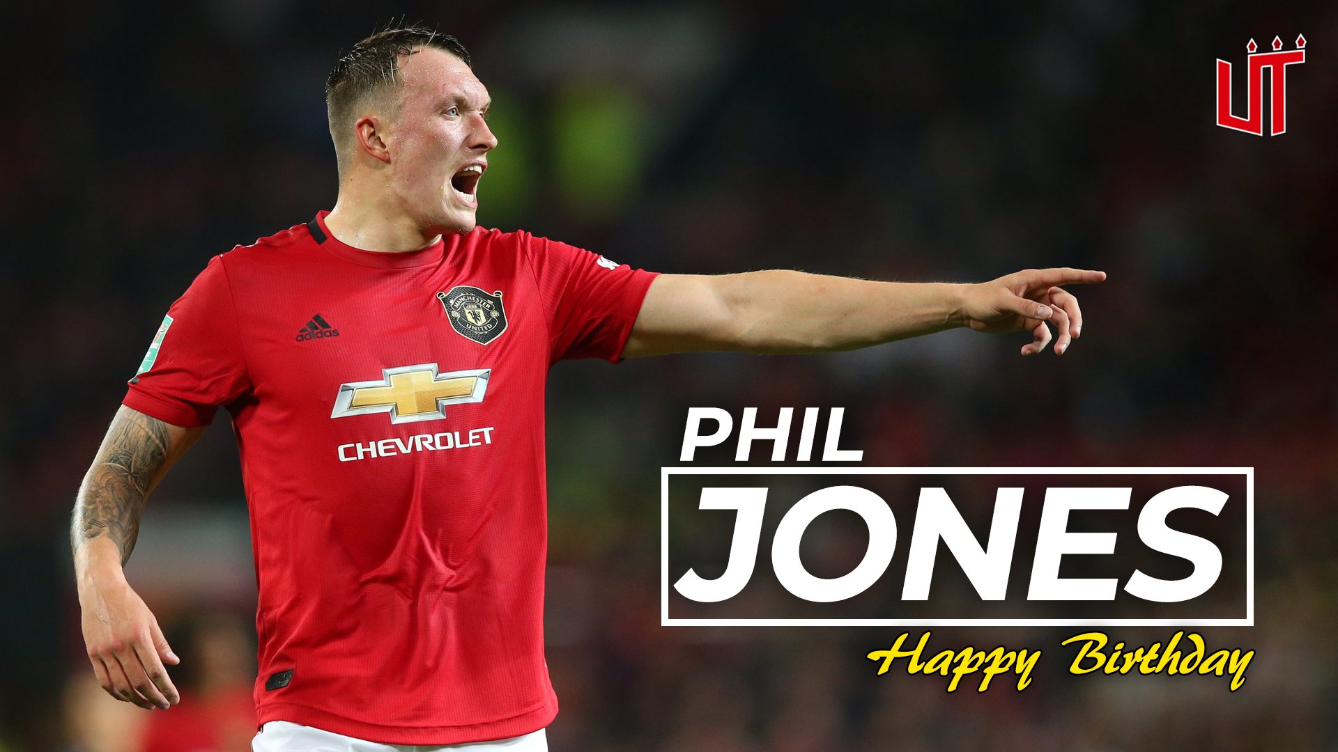 Happy birthday to Phil Jones who is 29 today!  