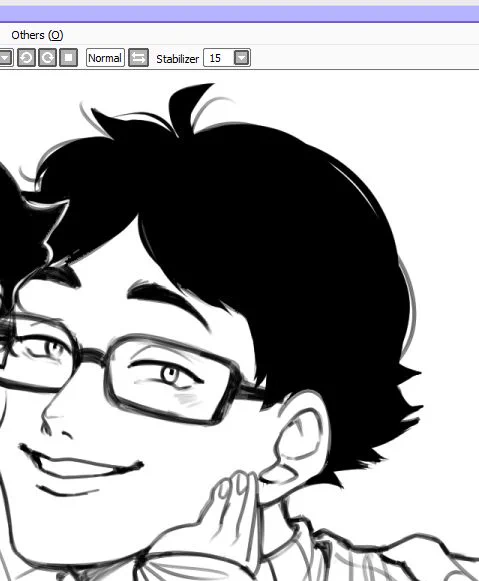 I love drawing ✨Pretty Akaashi✨ 