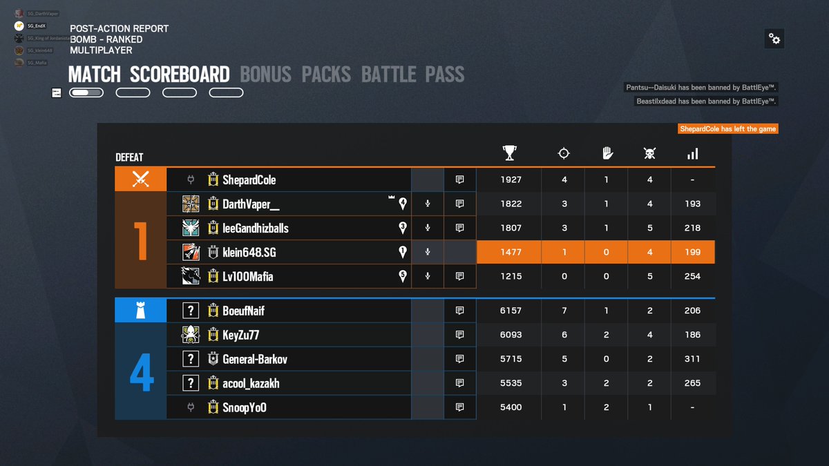 Hey <a href="/Rainbow6Game/">Rainbow Six Siege X</a> why did I, as a EU person suddenly got matched on a south african server? With apparently no one in the entire game being close to that?