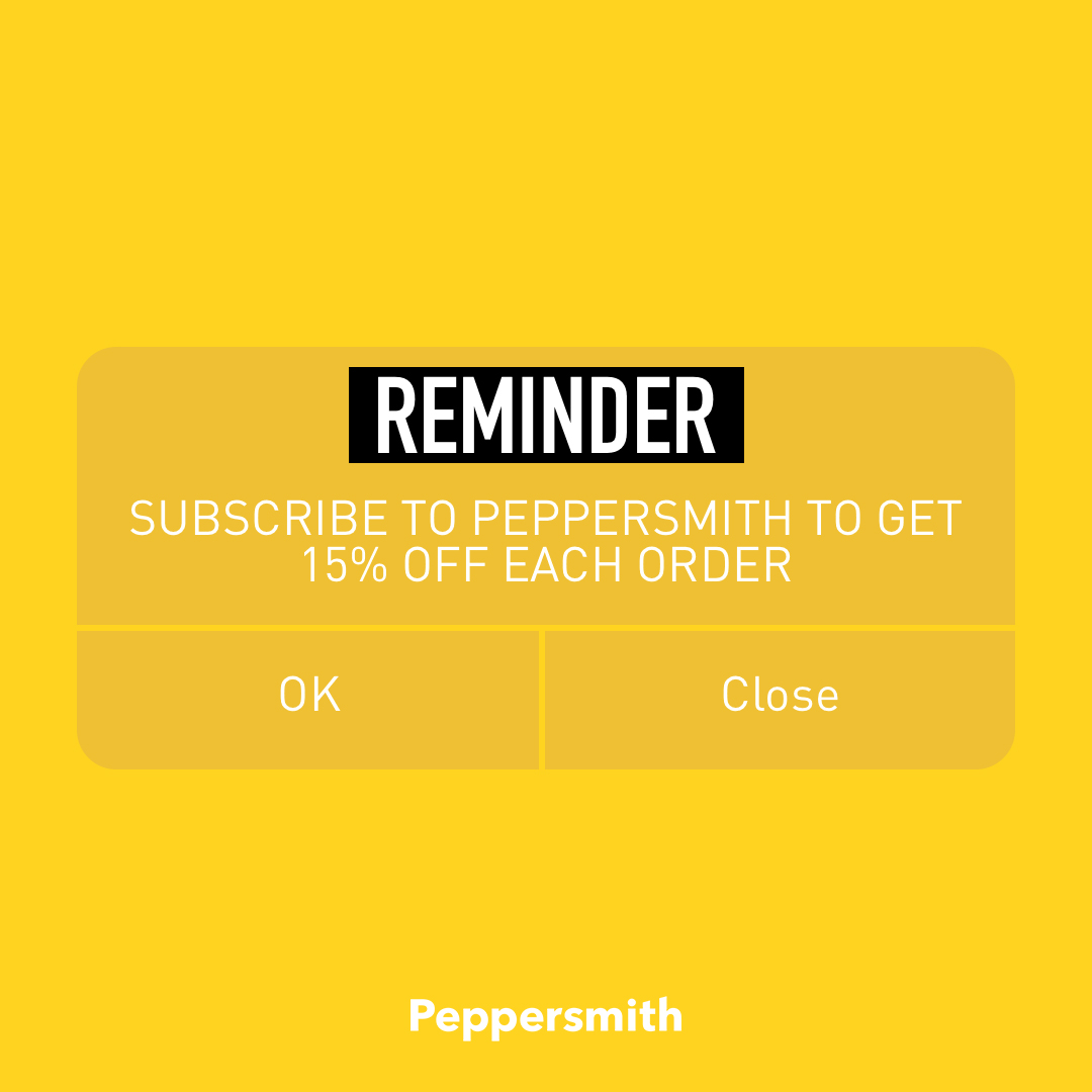 📣 HOW IT WORKS:

📦 Choose your delivery frequency for the postman. Every 4, 8 or 12 weeks.

💚 Pick your favourite products and flavours.

🔁 Change your subscription at any time.

peppersmith.co.uk/pages/subscribe

#AGoodReasonToSmile