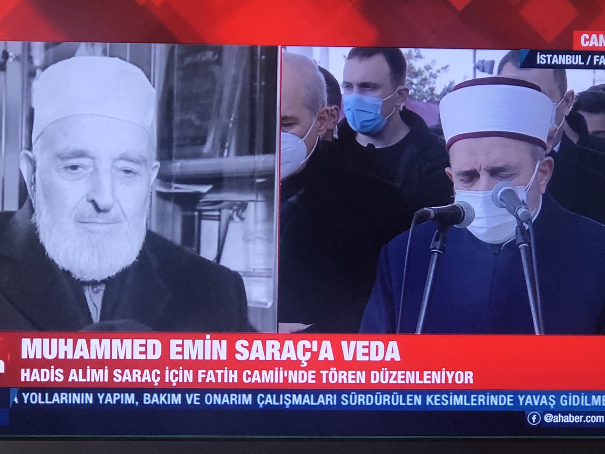 M.Emin Saraç hocaefendi ahırete göçtü...Ne güzel bir hayat yaşamış,imrenmemek mümkün değil... Geride amel defterini kapatmayacak olan kocaman bir dua ordusu bıraktı;ailesinin ve camiamızın başı sağolsun...Rabbim mekanını cennet eylesin.<a href="/yekta_sarac/">Prof. Dr. M. A. Yekta Saraç</a>
