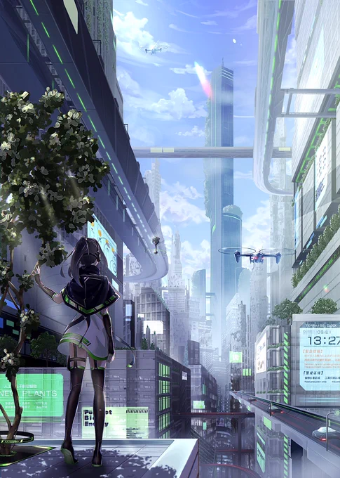 #いつか超つよつよ絵師になるので今のうちに推しませんか

「未来」を描いています。 