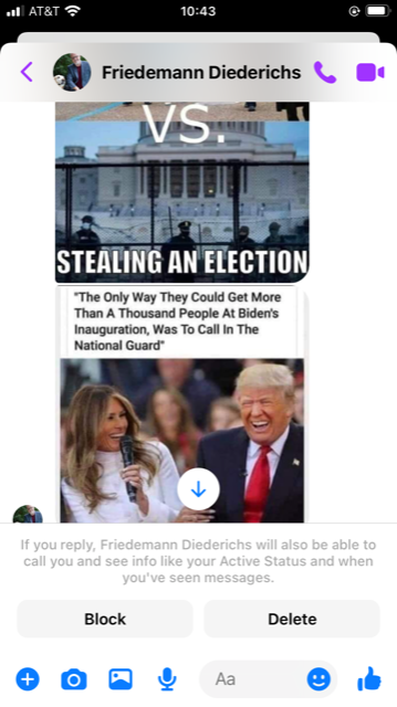 Wolfe321's tweet photo. Here you go, everyone. I am talking to his employers off here. But here is one of the many misogynist dummies who think they can harass and abuse women 3/3 https://t.co/M5zZy0FX4C