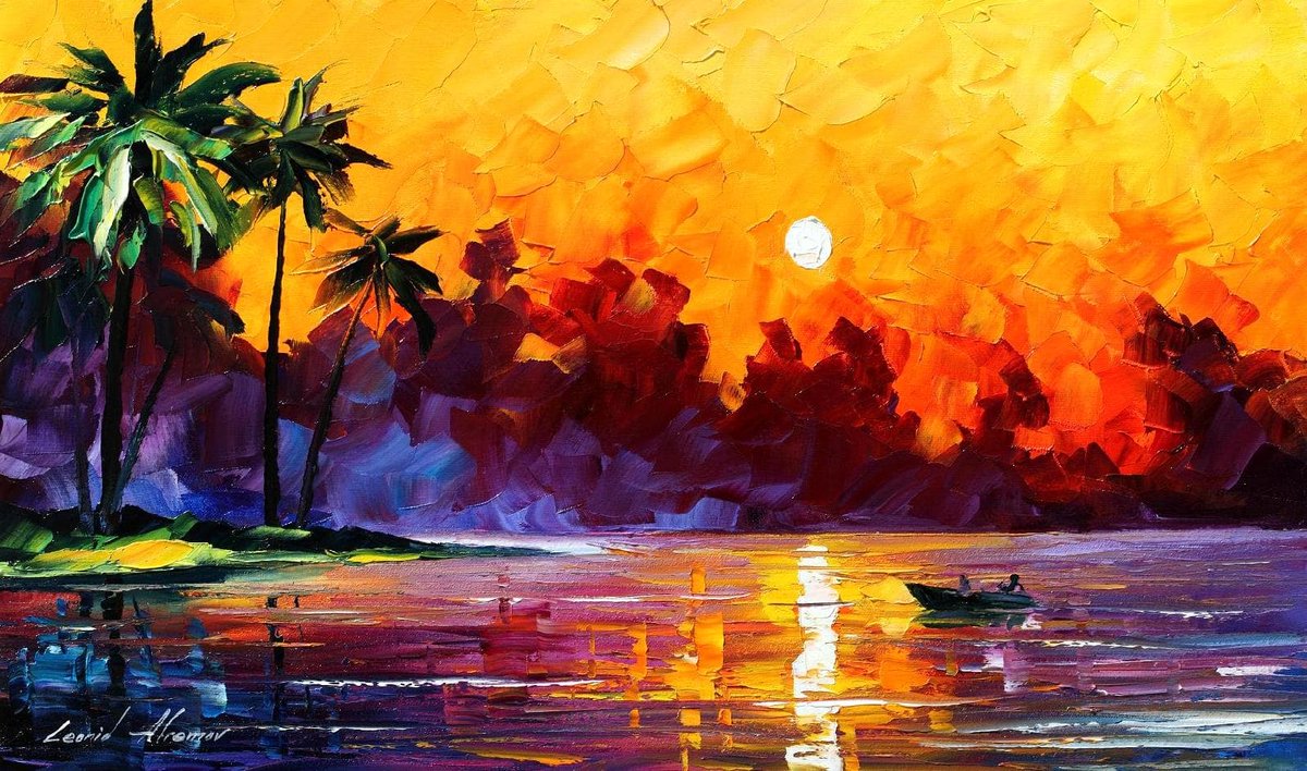 SammersDoc's tweet image. PUNTA ALLEN  -TULUM - MEXICO — PALETTE KNIFE Oil Painting On Canvas By Leonid Afremov afremov.com/tulum-palette-…