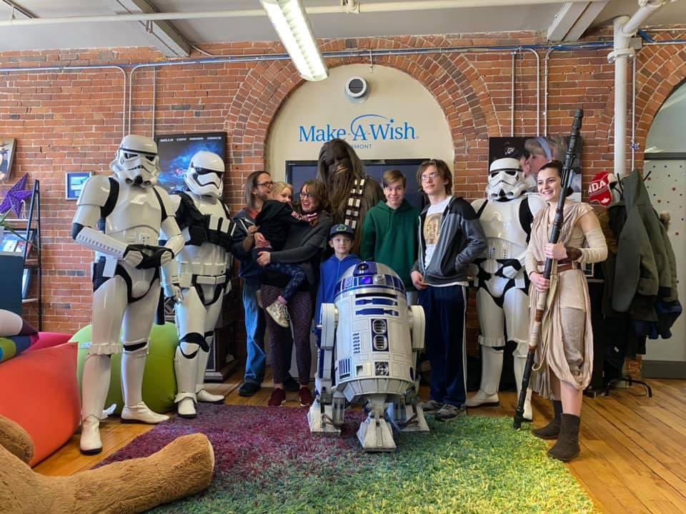 A year ago today, we joined our friends Make-A-Wish VT for the joyous event of Chloe’s wish day send-off. It was such a fun-filled day!