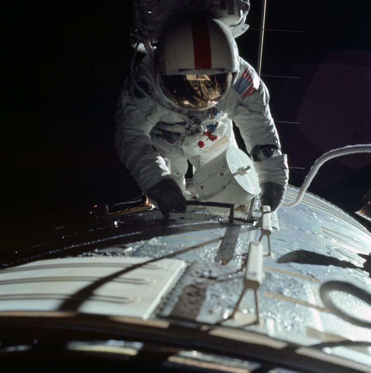 Apollo 17 trans-Earth spacewalk