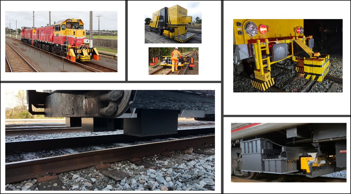 The choices for a trackbed inspection platform are varied. These examples include temporary fitment of sensors to a loco or multipurpose vehicle (MPV), permanent fitment to inspection trains or coaches, a RASC® Pod or hand-pushed trolley. Which would best suit your needs?
#RASC