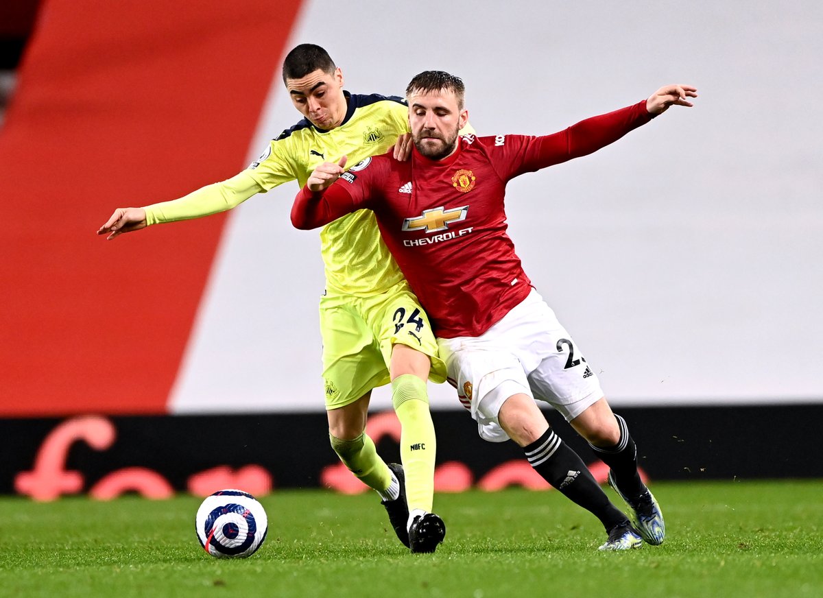 @Squawka's photo on Luke Shaw