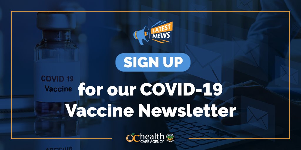 Regístrese para recibir nuestro boletín informativo #OC COVID-19 sobre la vacuna y reciba un resumen semanal de la información y las noticias que necesita saber en CovidVaccineFacts.com. #OCCOVID19