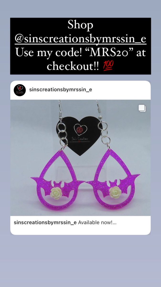 Mrs. Marvellous π | Beauty & More β¨ (@marvellous_mrs) on Twitter photo Thereβs something for everyone over at @Sins_Creations β€οΈβ€οΈβ€οΈβ€οΈ
π MRS20 saves you 20% off!!
π etsy.com/shop/SinsCreatβ¦ Thereβs something for everyone over at @Sins_Creations β€οΈβ€οΈβ€οΈβ€οΈ
π MRS20 saves you 20% off!!
π etsy.com/shop/SinsCreatβ¦