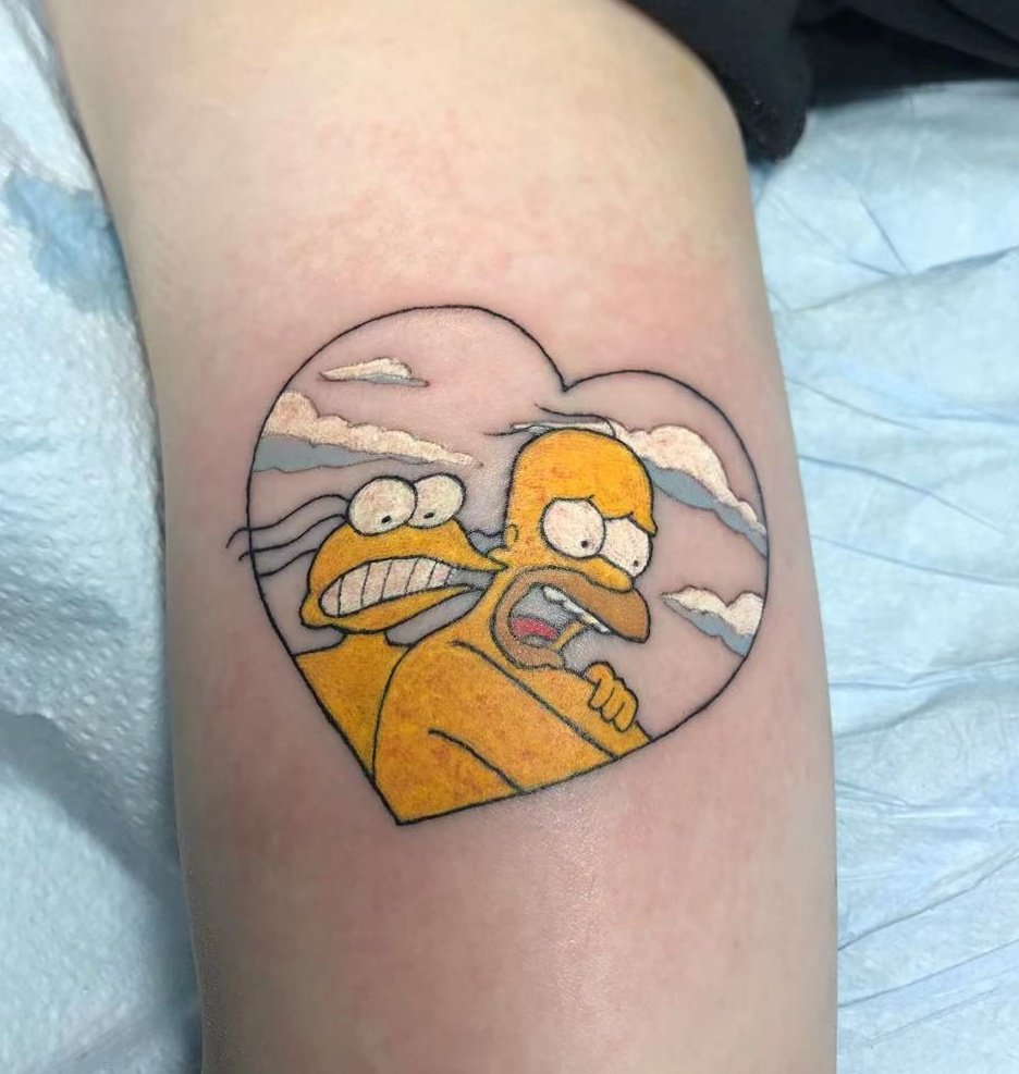 Is the #gumbly trend over yet? 
If not here, he is real, here to stay forever ♡ no matter what.

#simpsons #thesimpsons <a href="/TheSimpsons/">The Simpsons</a>