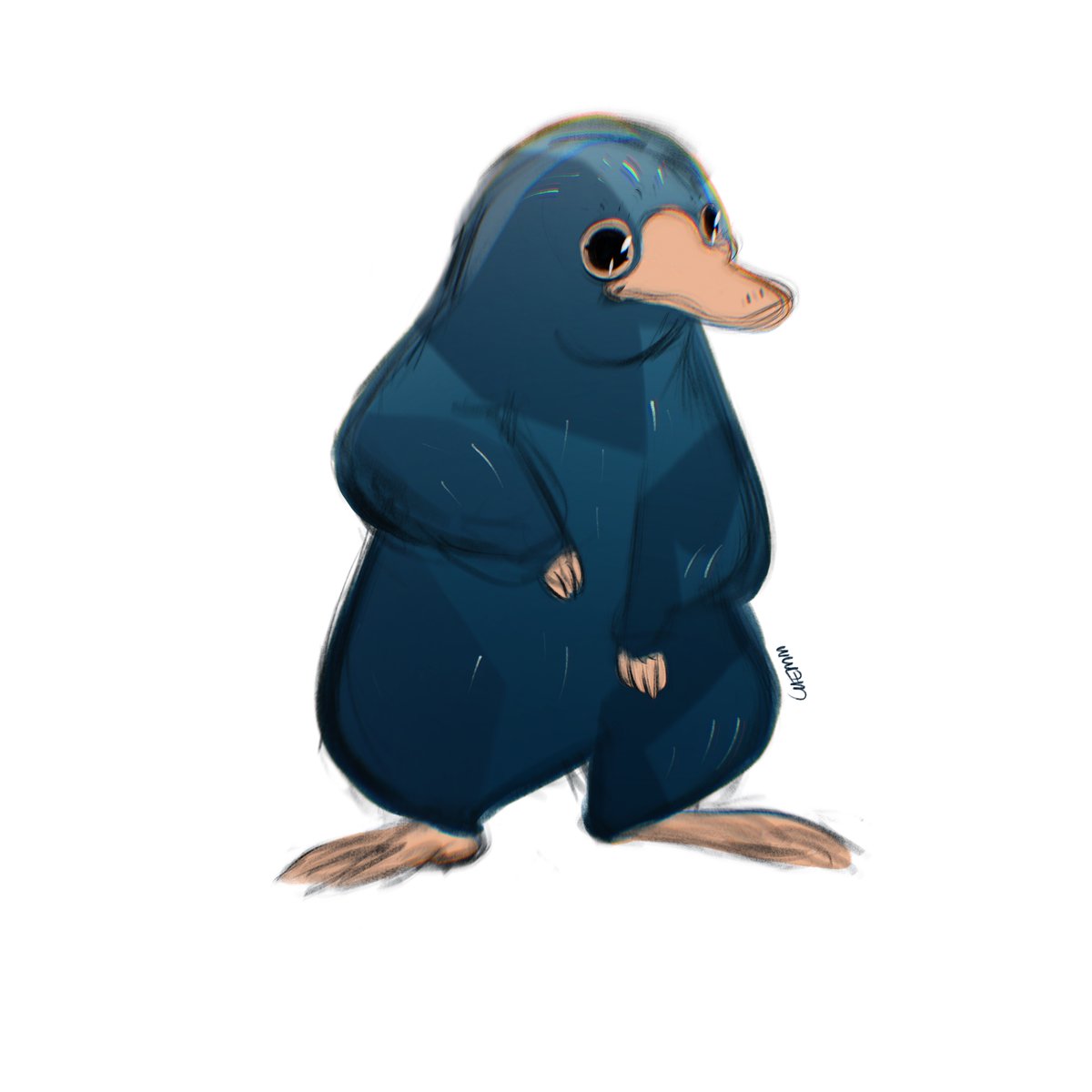 chemmibear's tweet image. Niffler

#illustration #sketch #beast #HarryPotter