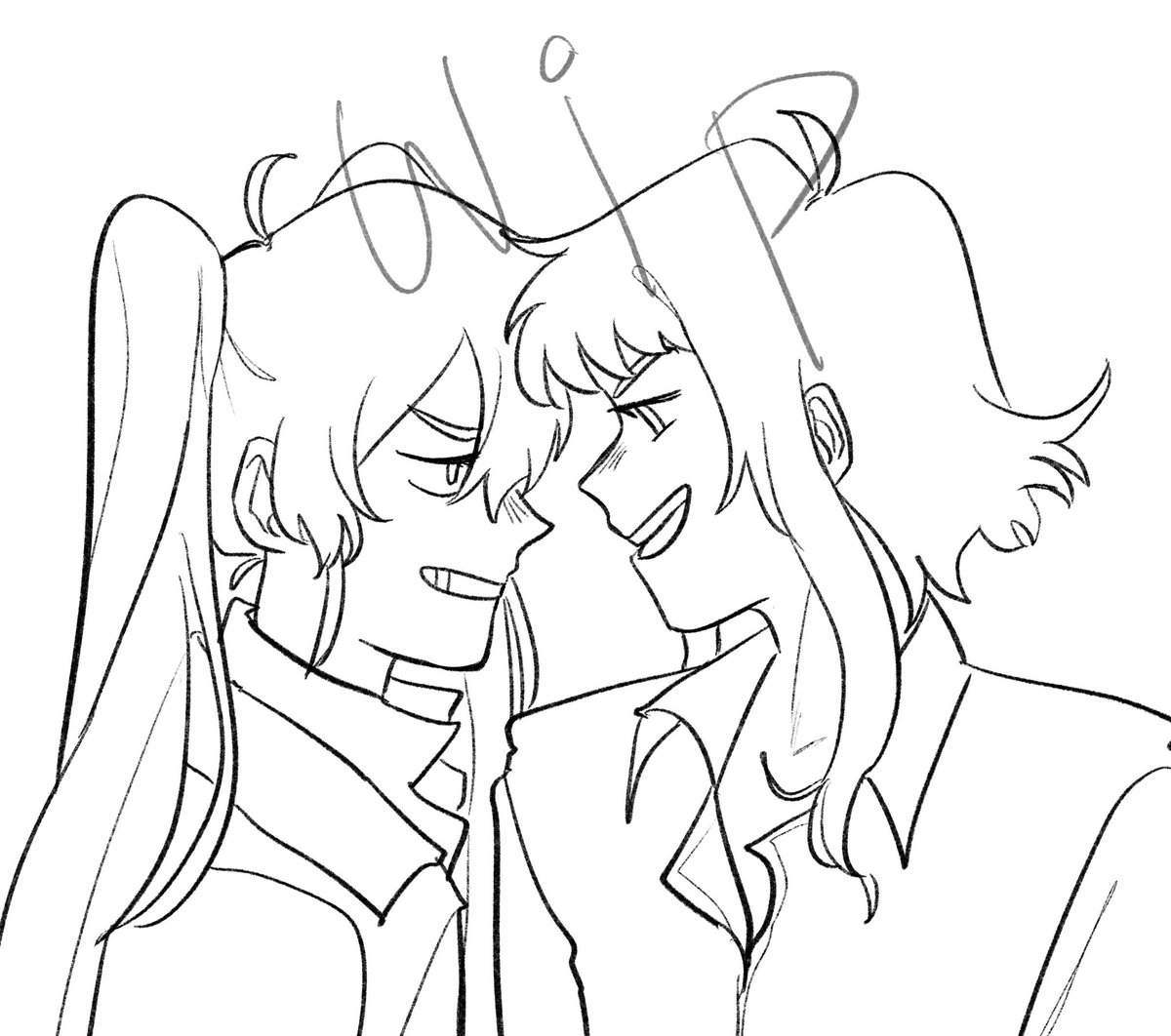 [WIP]

gumi and miku dancing..... dare i say in the street 