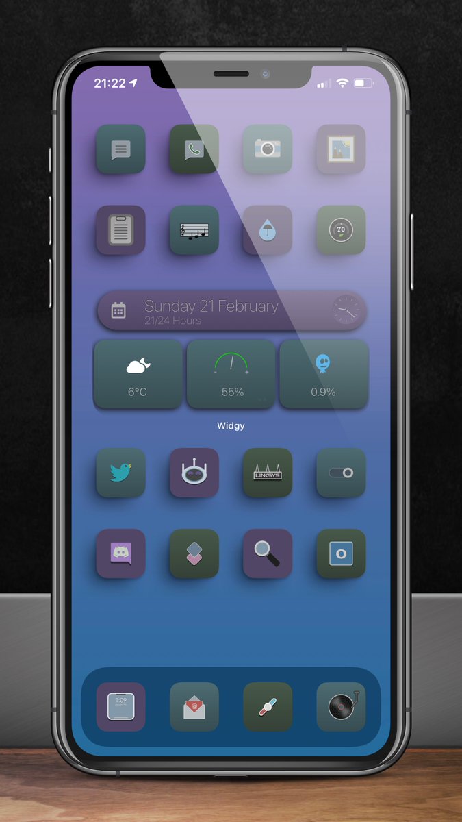 SeanKly's tweet photo. Quick #Widgy change. #Yilly @iosj4cob #ShowCase https://t.co/Ul6mKAfA52