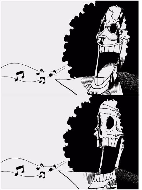 Brook_Musico's tweet photo. La carne y la vida son temporales ¡Pero la música y la felicidad son eternas Yohohoho! https://t.co/pmJNs5t6n4