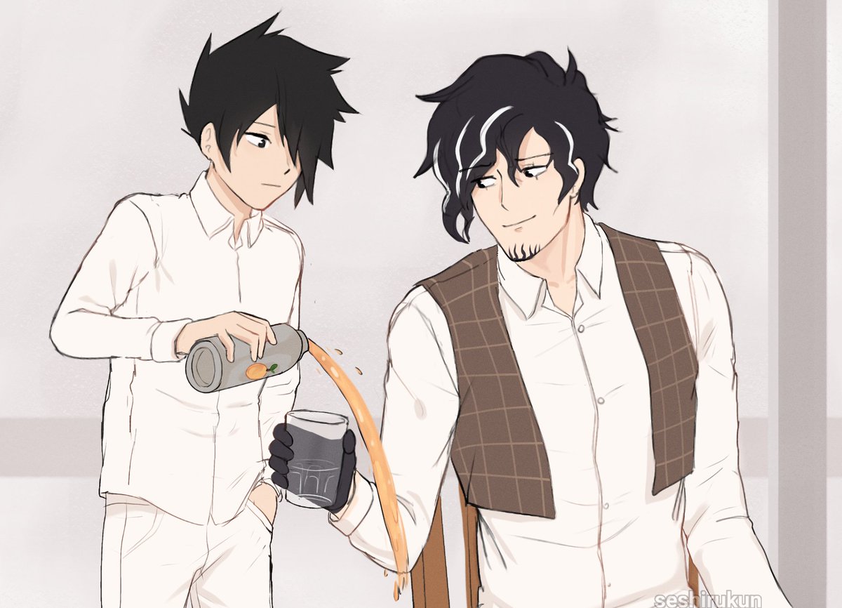 Seshirukun1's tweet photo. Pour one out for Yuugo, who won't be in the anime #tpn #ThePromisedNeverland https://t.co/wcdm6mOEWH