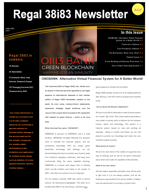 R38i83's tweet photo. #Regal38i83Newsletter -- #OIII3BANK
#Keepgoingtogether #TeamWork
#Regal38i83Team #Africa #India #London #UK #Asia #Dubai #UAE
#GreenToken #GreenCoin #GreenBlockchain
#Greenfinance #sustainablefinance #GreenFintech
#ai #regal38i83 #EmergingCountriesUnion
#ECU #VirtualBankingSystem https://t.co/nVeBgFGfCF