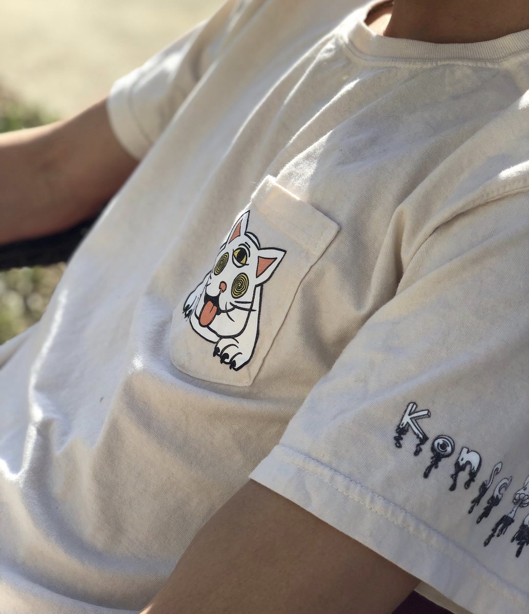 Konscious Cat Pocket Tees are almost sold out. We are not restocking these so act fast before they are gone. Available at KonsciousClothing.com