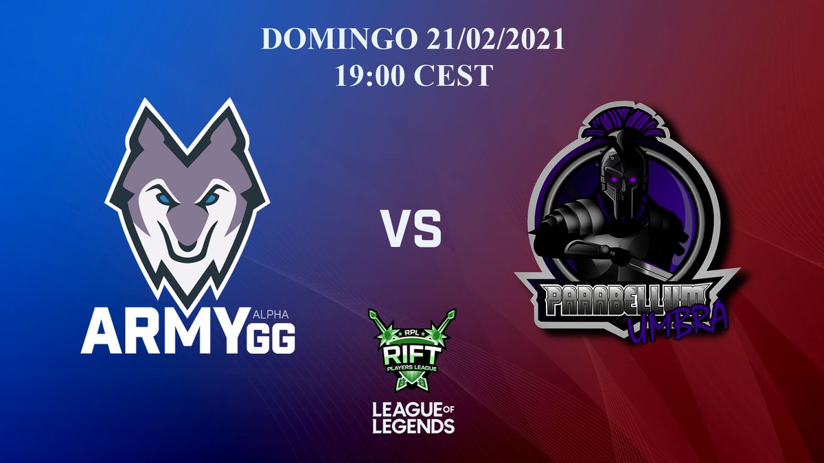 No te lo pierdas, Alpha juega en <a href="/RankedPlayers/">RP League</a> vs <a href="/ParaBellumEs/">ParaBellum</a> 

twitch.tv/tomodachisoffi…