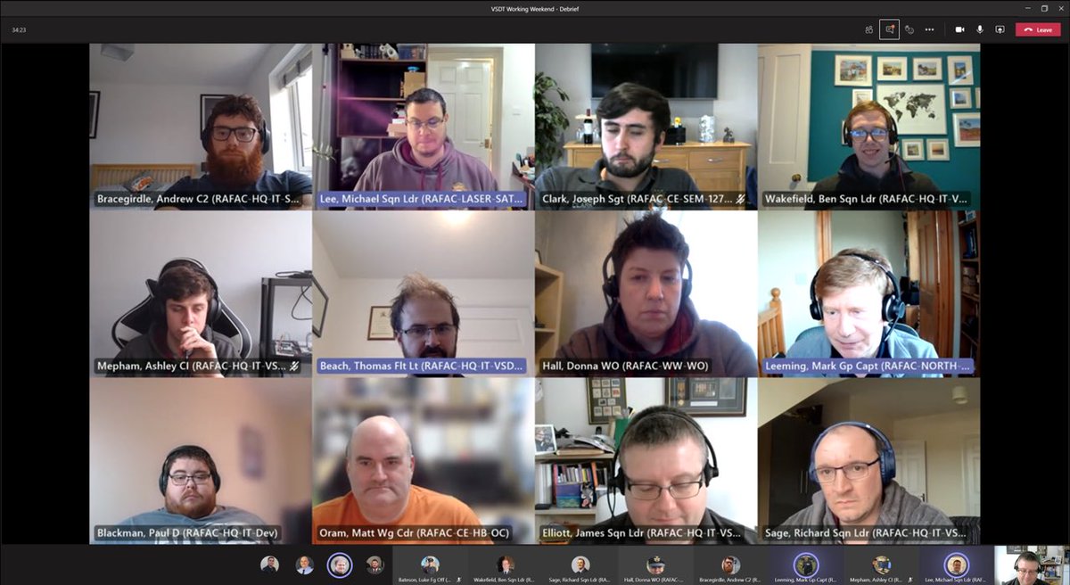 RAFAC_Digital's tweet image. Excellent working weekend with loads of exciting software development done, Wing conference briefings provided and lots more! For Bader users, watch out on the SharePoint Bader Hub for a more complete update in the coming days. @ComdtAC @ACO_RCNORTH @aircadets