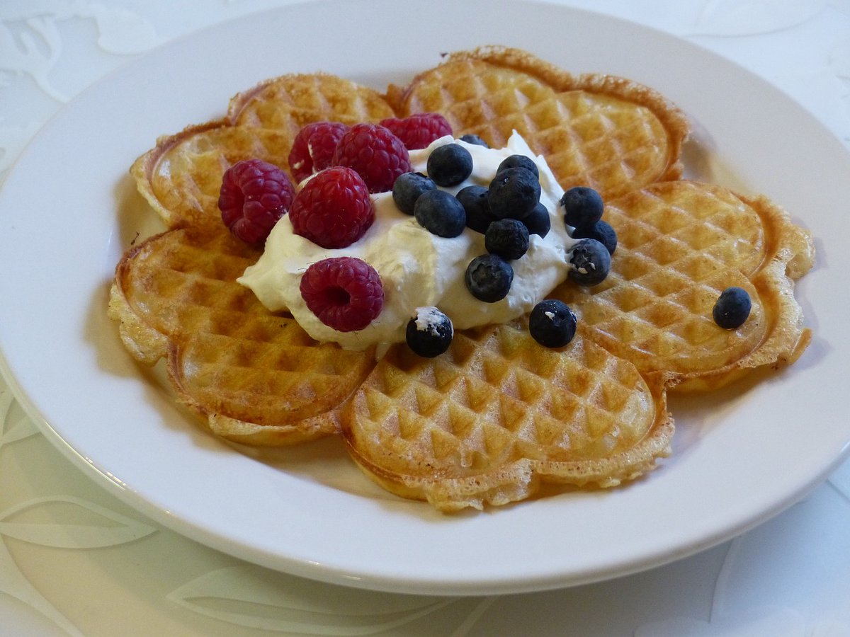 Poulsbonaut's tweet photo. POULSBO—Elderly Martha and Mary Resident Captivates Relatives With Thrilling Story About Waffles Being Served Despite it Not Being 'Waffle Wednesday' https://t.co/3AIEB454ay
