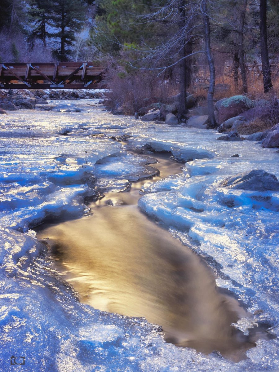 ColorfulCOCltv's tweet photo. “Golden light reflecting off an open patch of a very frozen Boulder Creek!”

This gorgeous capture was taken by Jonathan Nicholas at Crescent Photography!

We share shots of Colorful Colorado! 💙🤍❤️💛 #colorfulcoloradocollective or tag @ColorfulCOCltv for Daily Features! 😊 https://t.co/wCE9E5fS7H